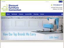 Tablet Screenshot of discountfurnitureconnection.net